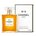 Frasco y caja de Chanel N°5 Eau de Parfum de 100 ml
