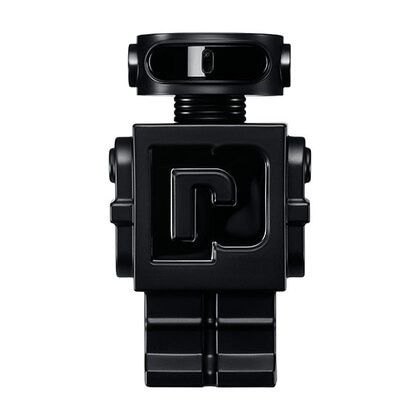 Frasco robot negro y caja de Phantom Parfum de 100 ml