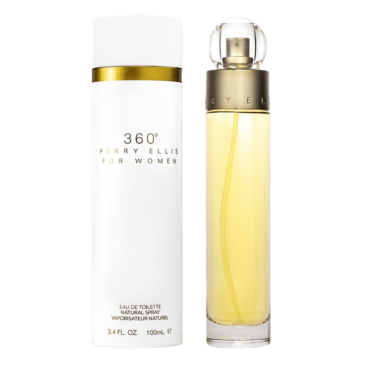 Perfume 360 Perry Ellis for Women de 100 ml con caja