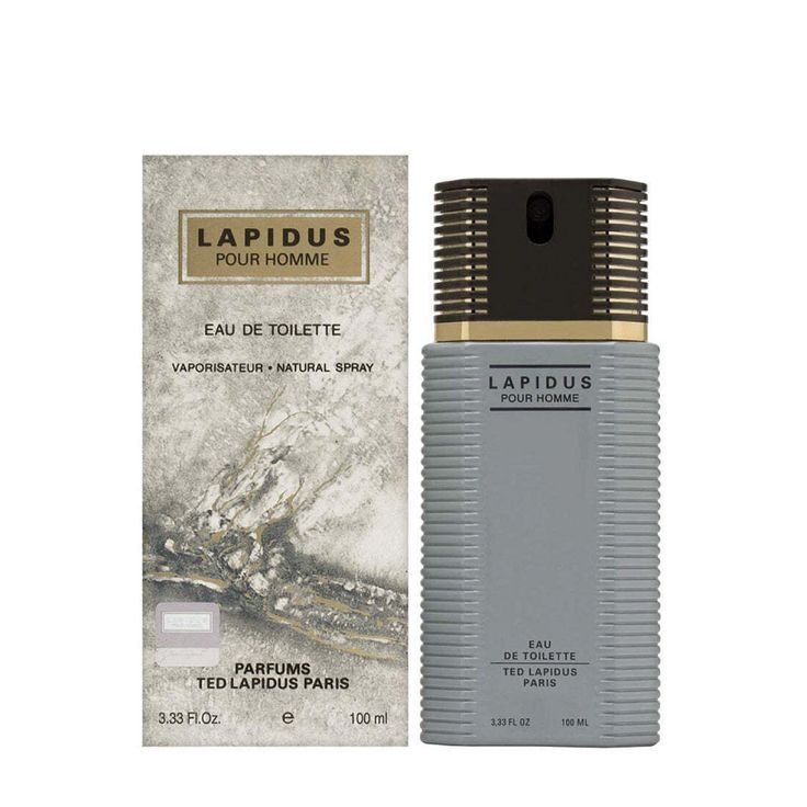 Frasco y caja de Lapidus Pour Homme de 100 ml