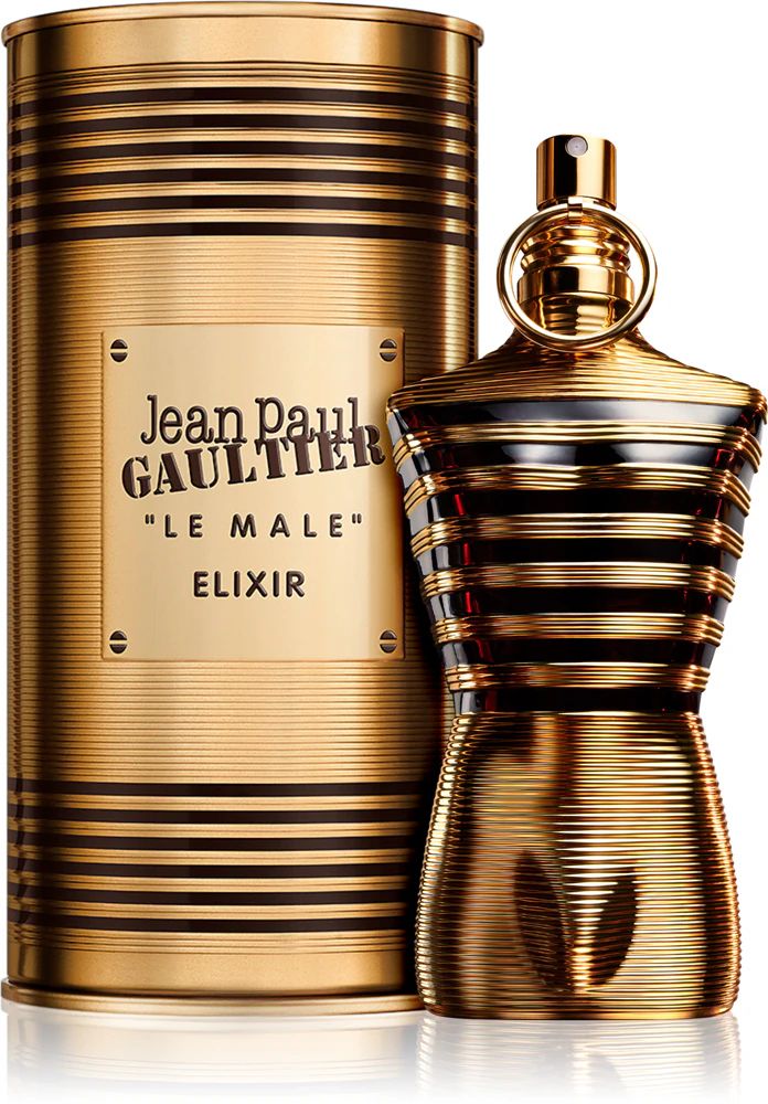 Le Male Elixir de 100 ml en frasco dorado