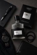 Perfume inspirado en Aventus en frasco negro, presentación de 100 ml