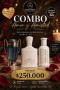 Combo Amor y Amistad Para Él — 3 Fragancias Creed Hugo Boss Invictus