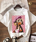Camiseta Dachshund Beret Pink