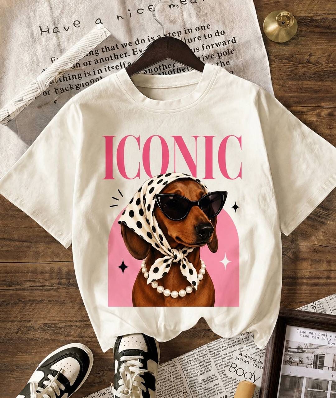 Camiseta Iconic Dachshund