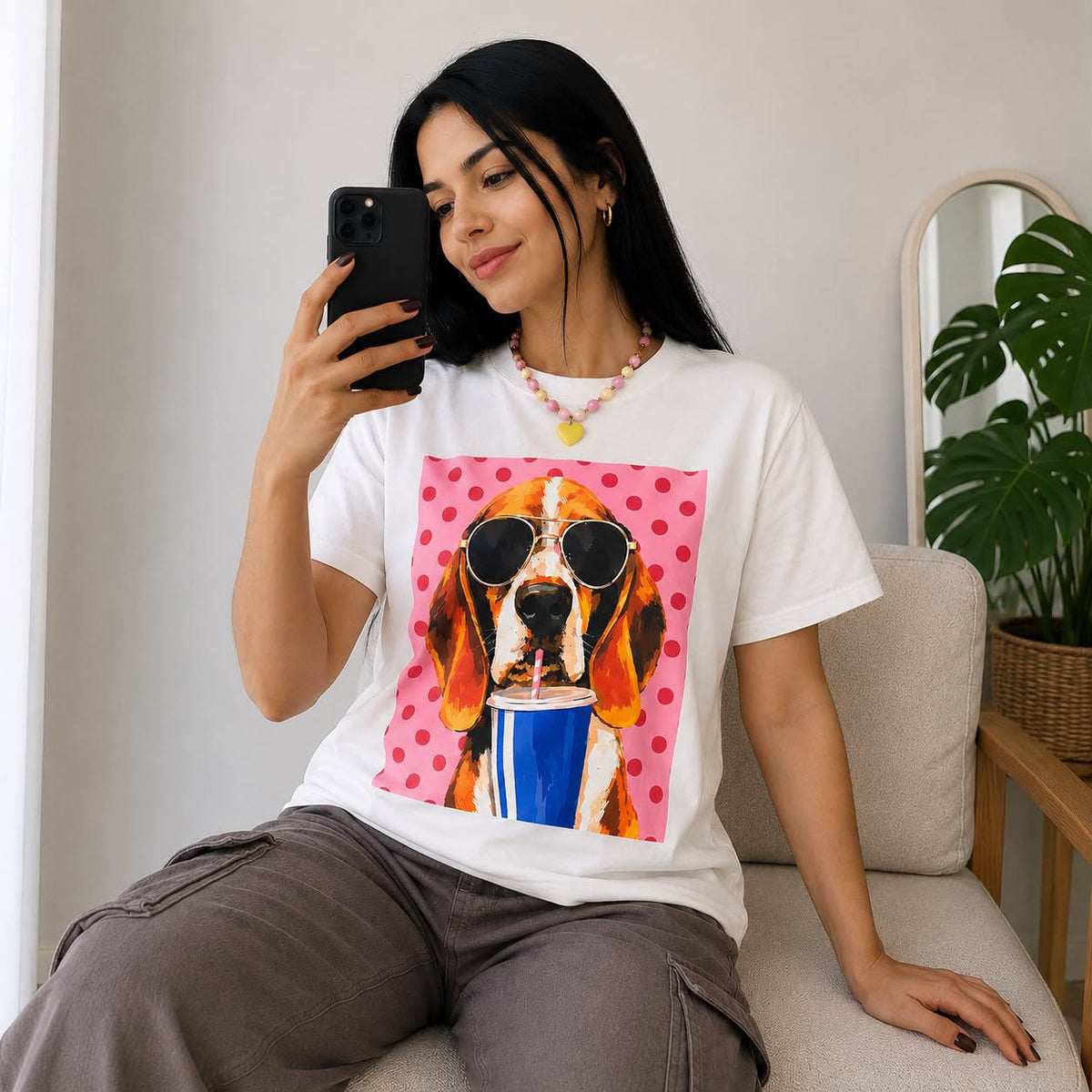Camiseta Beagle Soda Pop