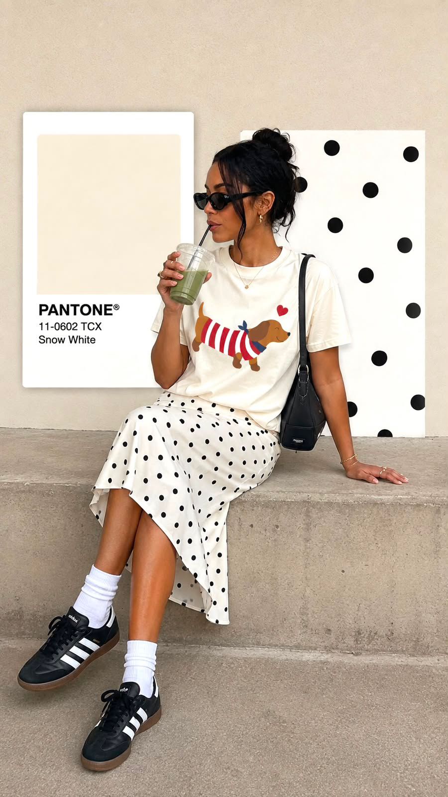 Camiseta Dachshund Love Stripes