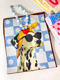 Camiseta Dalmatian Blue Daisy