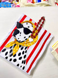 Camiseta Dalmatian Red Stripes