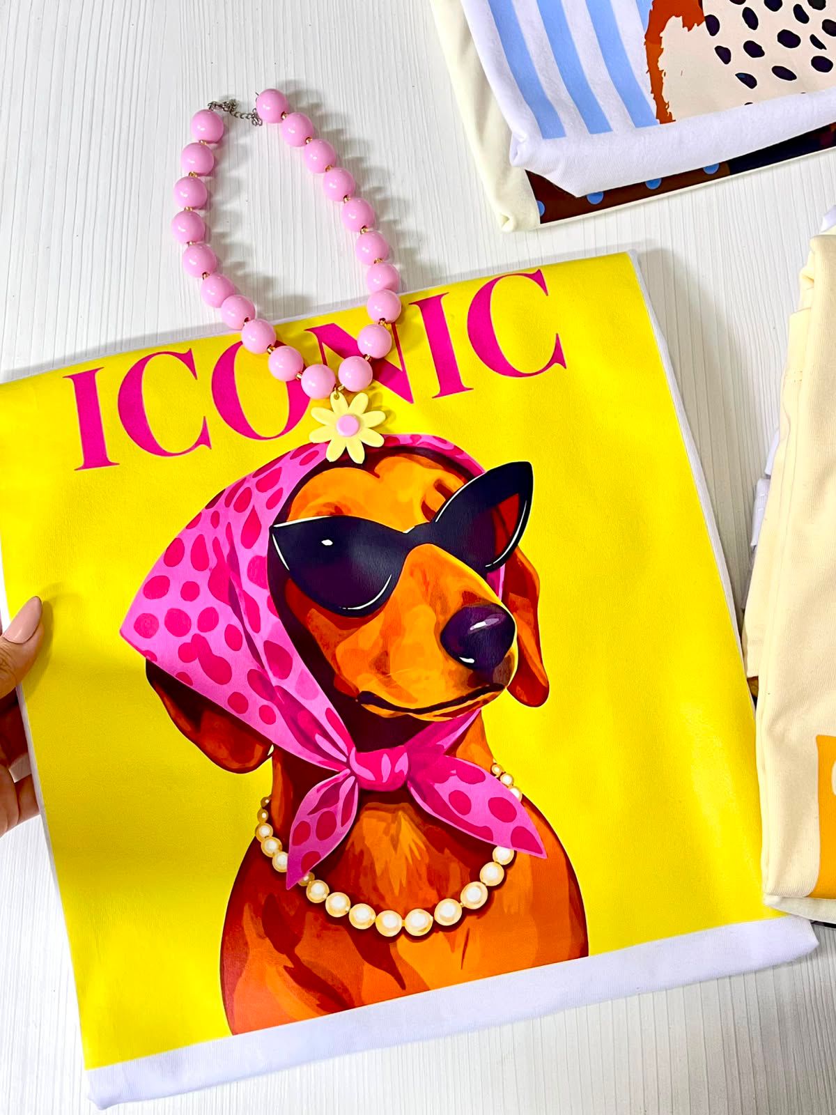Camiseta Iconic Yellow Dog