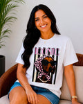 Camiseta Iconic Dog Pink Scarf