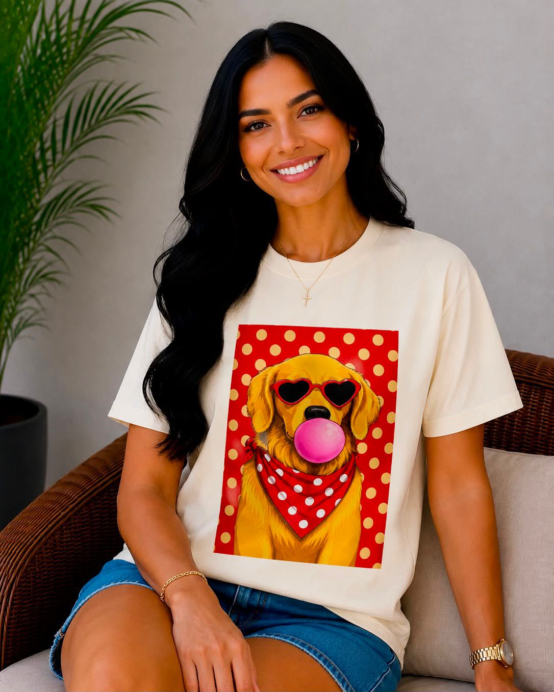 Camiseta Star Leopard