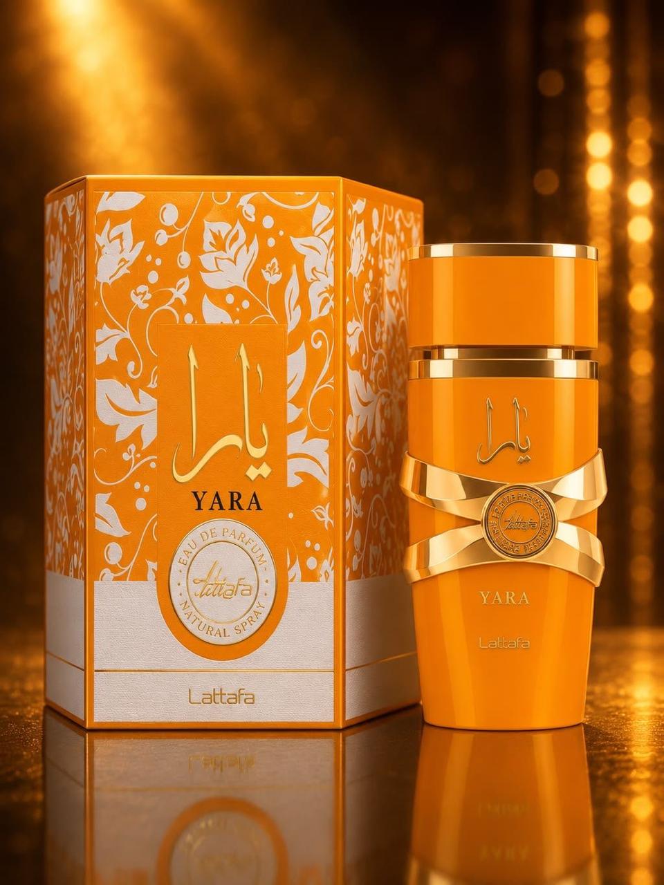 Yara Elixir Lattafa rosa palo oro EDP 100ml