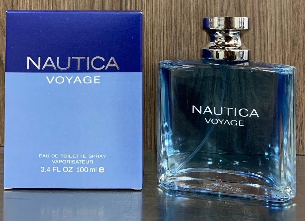 Nautica Voyage EDT 100ml frasco azul marino con caja azul
