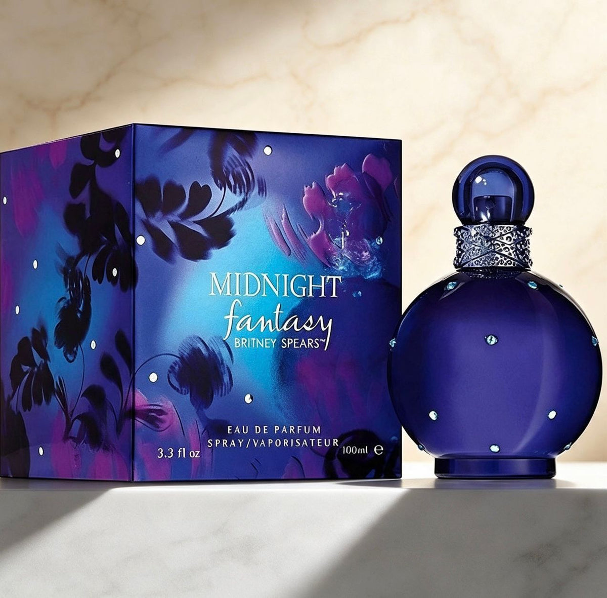 Midnight Fantasy Britney Spears EDP 100ml - Azul
