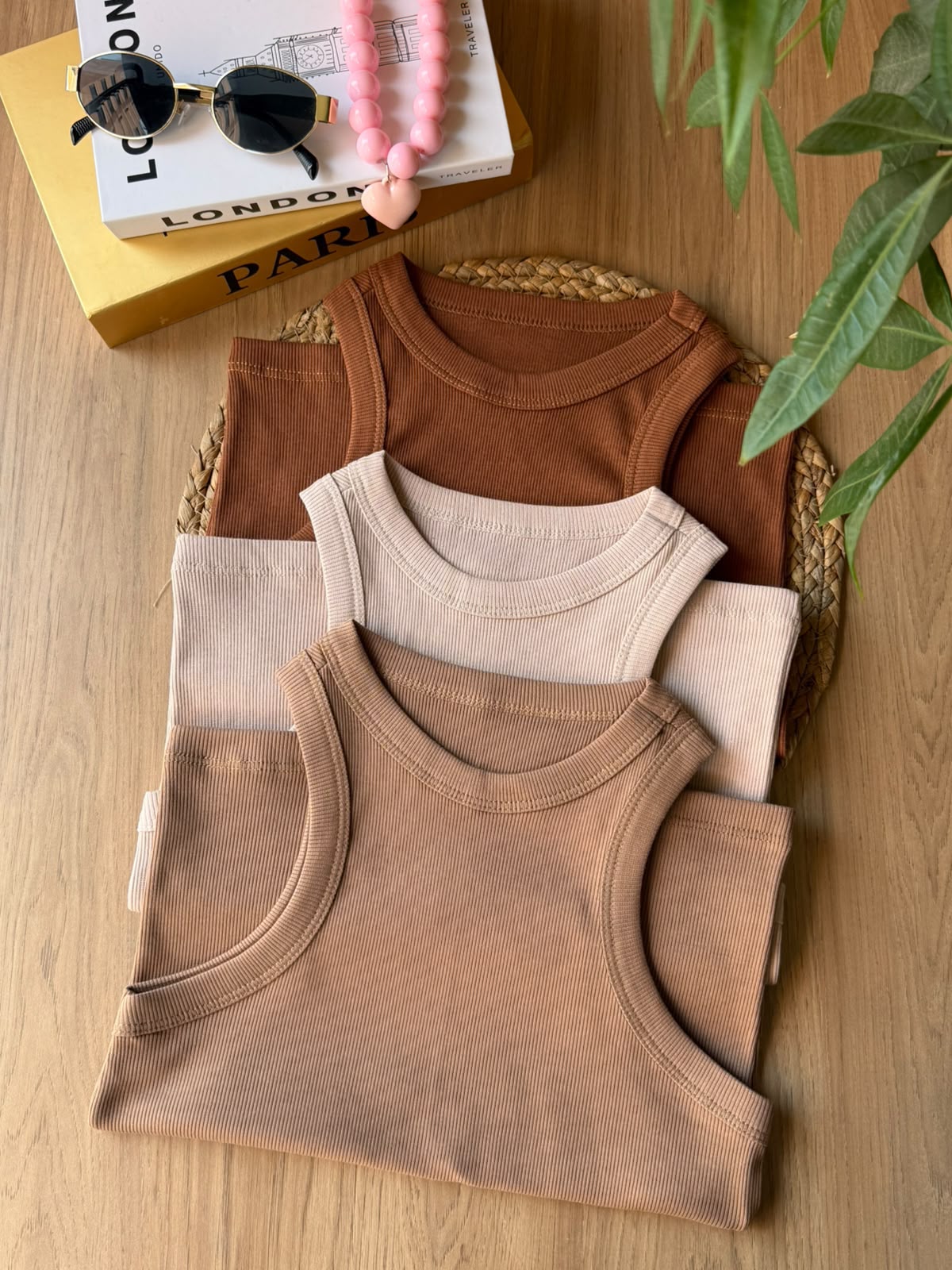 Blusa manga sisa en tela rib