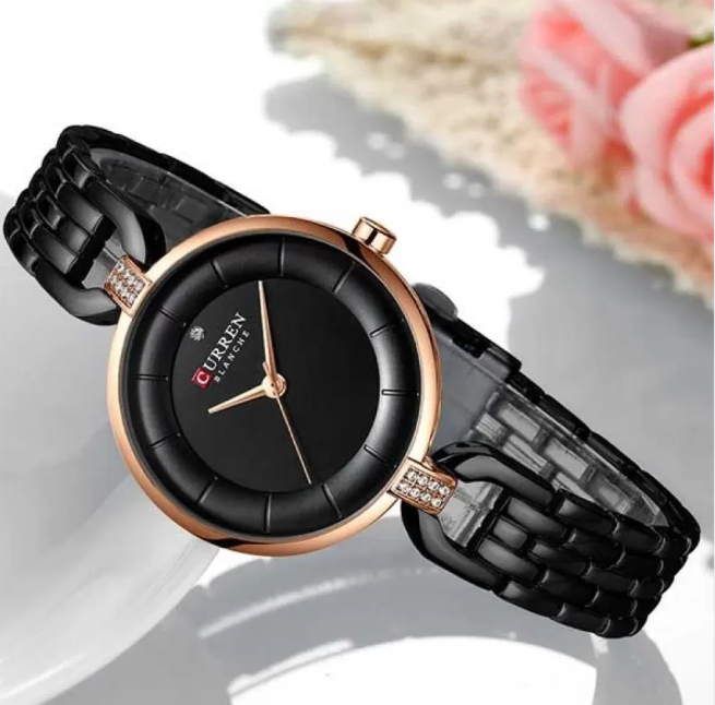 Reloj Curren Mujer Malla Metálica – Glamour sin Esfuerzo | Ref. 9052