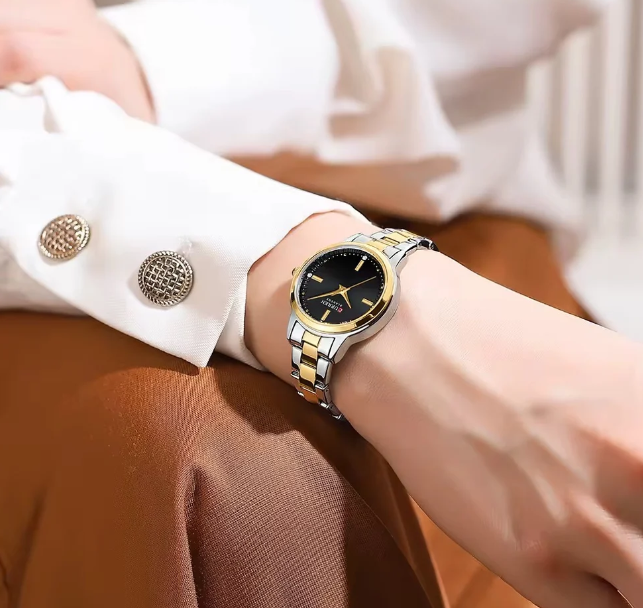Reloj Curren Dama 9094 - Dorado Negro