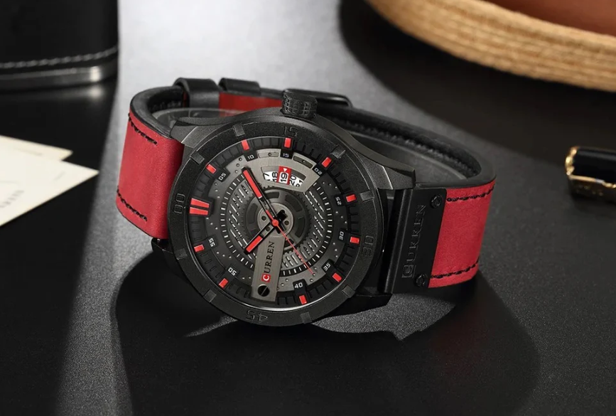 Reloj Curren Hombre 8301 - Rojo