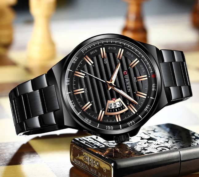 Reloj Curren Hombre 8375 - Negro