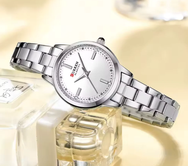 Reloj Curren Dama 9094 - Plateado