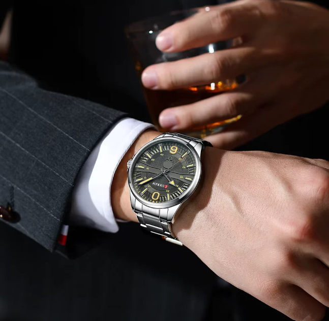 Reloj Curren Hombre 8389 - Plateado